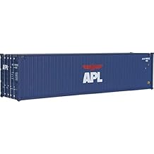Walthers SceneMaster 40' Hi-Cube Corrugated-Side Container-American President Lines (Eagle Logo) 949-8251 HO Scale Model Railroad - Freight Model