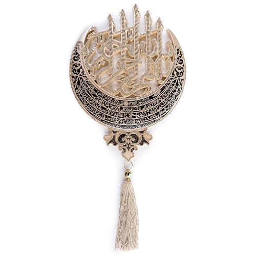 Modefa Kelima Tawhid Tevhid Touheed Wall Decor With Tassel Decoration Ayatul Kursi Wall Decor Pearl