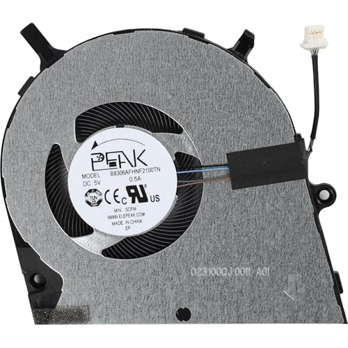 New CPU Cooling Fan Replacement for DELL Inspiron 14 7420 2-in-1 7425 2-in-1 Only fits for 2-in-1 Version 0M4FMG B8306AFHNF2100TN DC5V 0.5A Fan