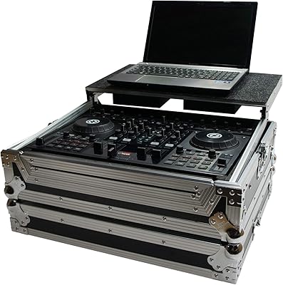 Harmony Audio HCTKS4LT Flight Glide Laptop Stand Road Travel DJ Custom Case Compatible with Gemini G4V